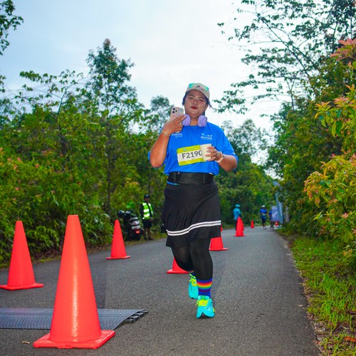 Race photo from Belitung Multisport Festival