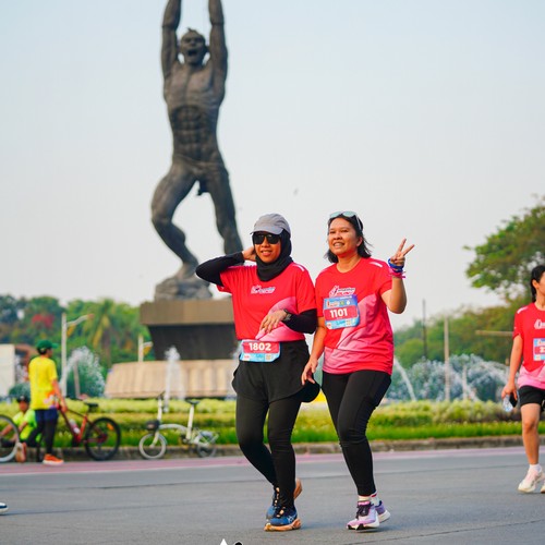 Race photo from SMARTFREN RUN 2026