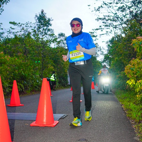 Race photo from Belitung Multisport Festival