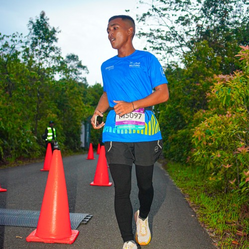 Race photo from Belitung Multisport Festival
