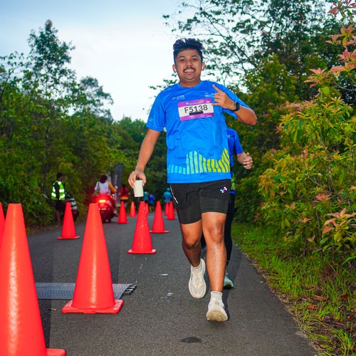 Race photo from Belitung Multisport Festival