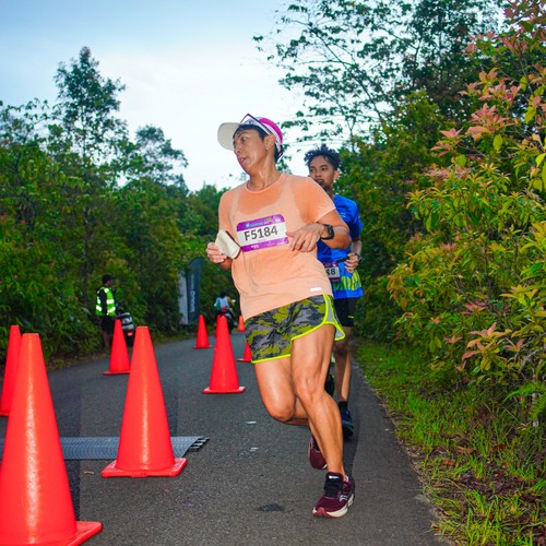 Race photo from Belitung Multisport Festival