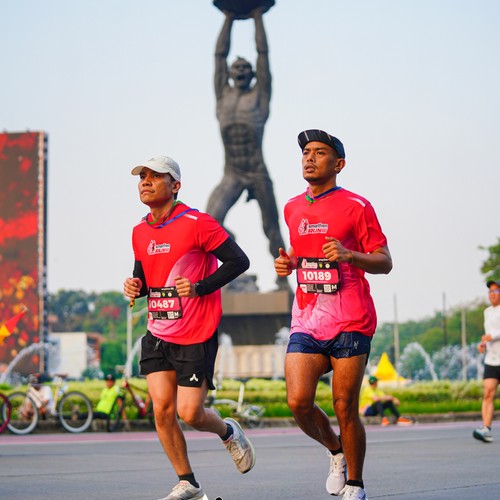 Race photo from SMARTFREN RUN 2026
