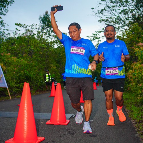 Race photo from Belitung Multisport Festival