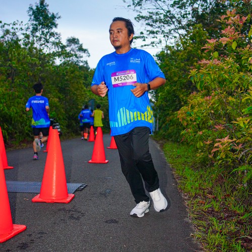 Race photo from Belitung Multisport Festival