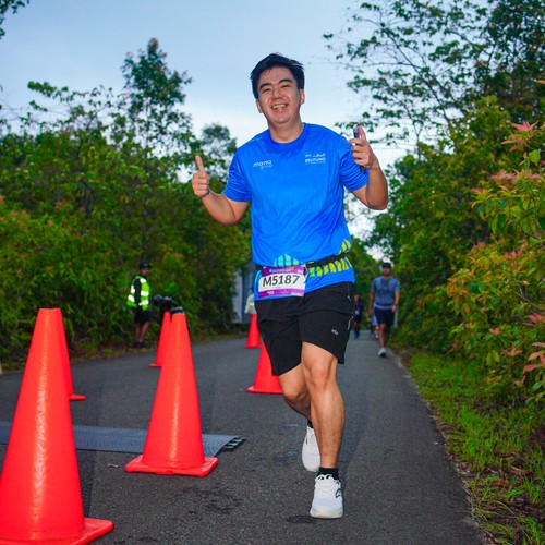Race photo from Belitung Multisport Festival