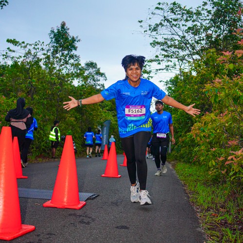 Race photo from Belitung Multisport Festival