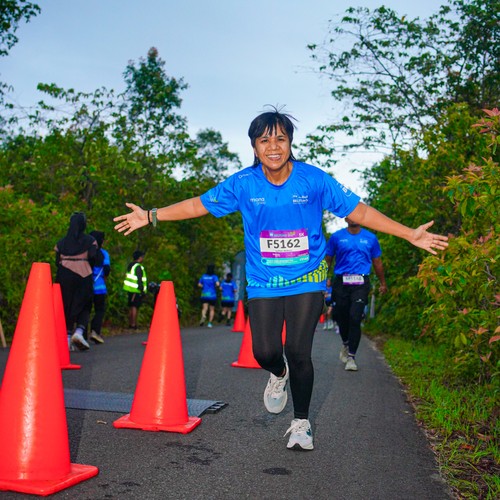Race photo from Belitung Multisport Festival