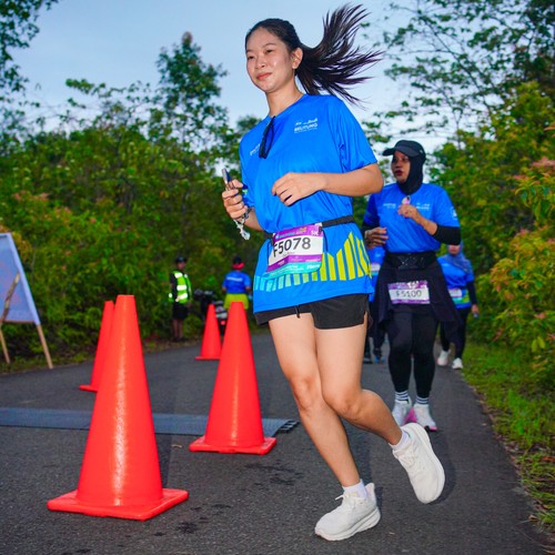 Race photo from Belitung Multisport Festival