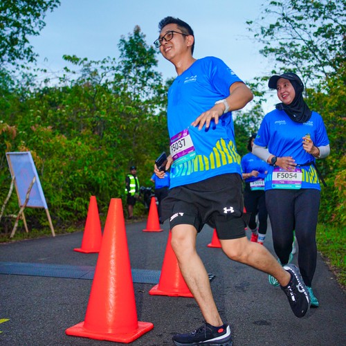 Race photo from Belitung Multisport Festival