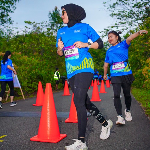 Race photo from Belitung Multisport Festival