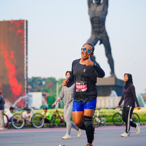 Race photo from SMARTFREN RUN 2026