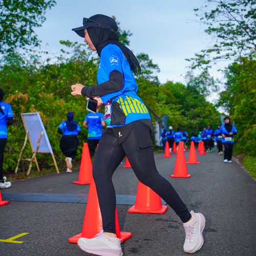 Race photo from Belitung Multisport Festival