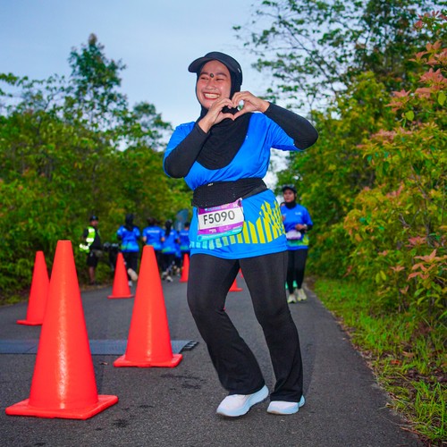 Race photo from Belitung Multisport Festival
