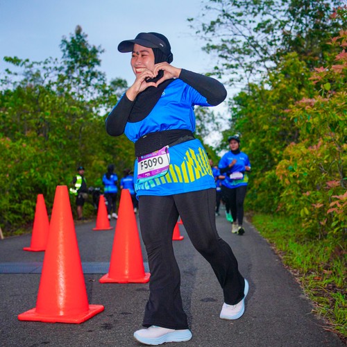 Race photo from Belitung Multisport Festival