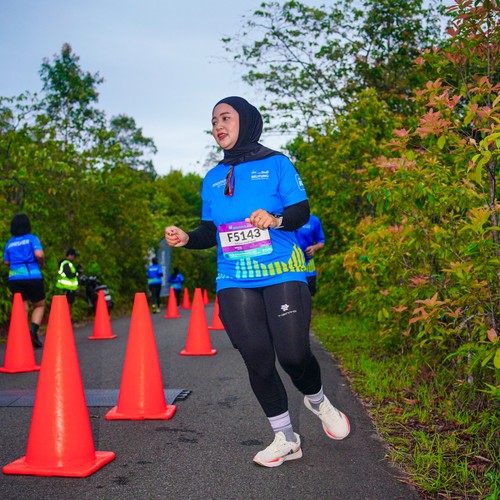 Race photo from Belitung Multisport Festival