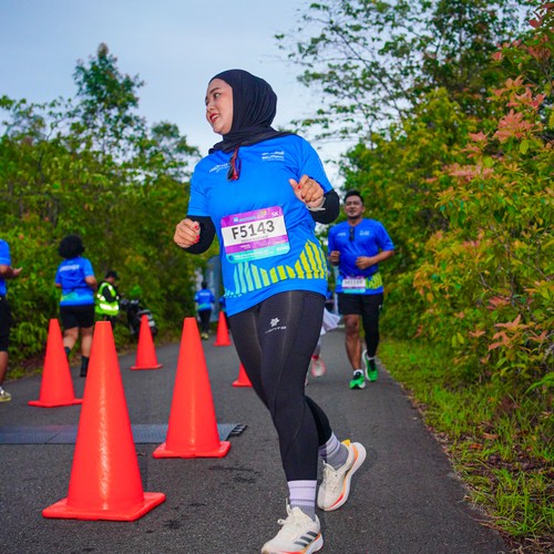 Race photo from Belitung Multisport Festival