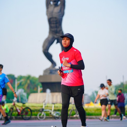 Race photo from SMARTFREN RUN 2026