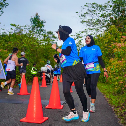 Race photo from Belitung Multisport Festival