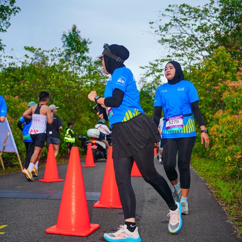 Race photo from Belitung Multisport Festival