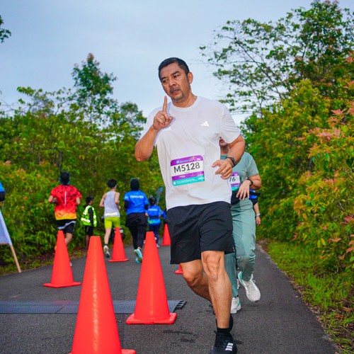Race photo from Belitung Multisport Festival