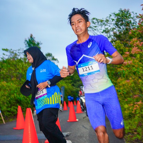 Race photo from Belitung Multisport Festival