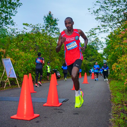 Race photo from Belitung Multisport Festival