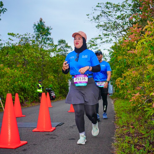 Race photo from Belitung Multisport Festival