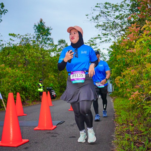 Race photo from Belitung Multisport Festival