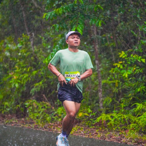 Race photo from Belitung Multisport Festival