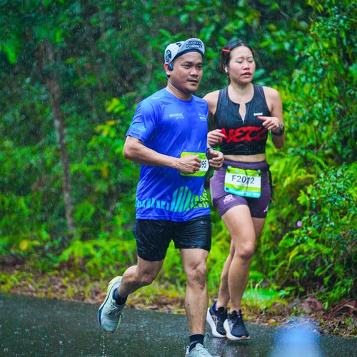 Race photo from Belitung Multisport Festival