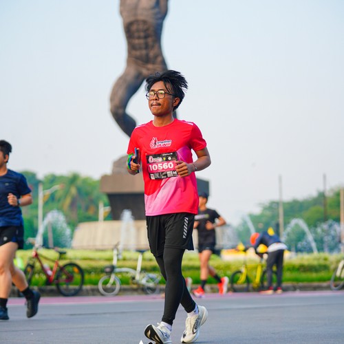 Race photo from SMARTFREN RUN 2026