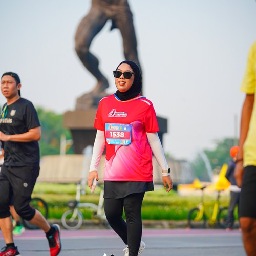Race photo from SMARTFREN RUN 2026