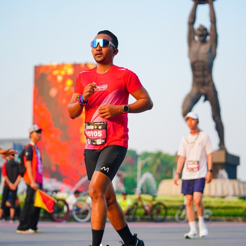 Race photo from SMARTFREN RUN 2026