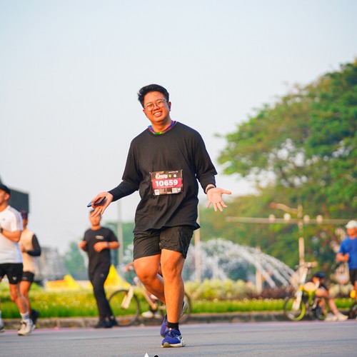 Race photo from SMARTFREN RUN 2026