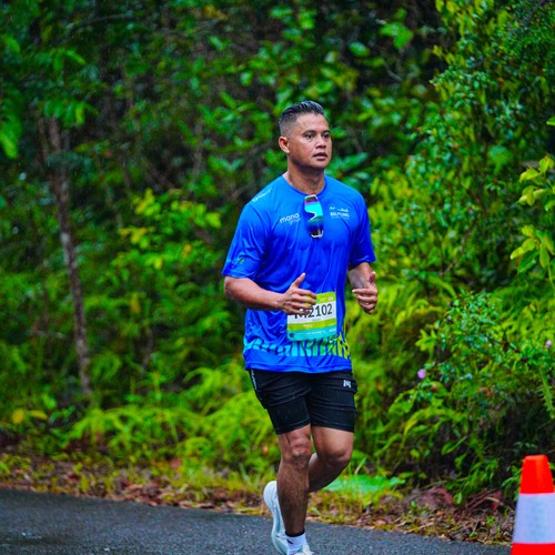 Race photo from Belitung Multisport Festival