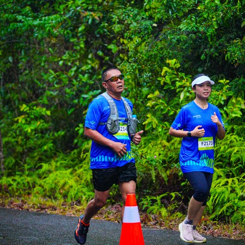 Race photo from Belitung Multisport Festival