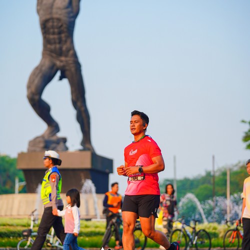 Race photo from SMARTFREN RUN 2026