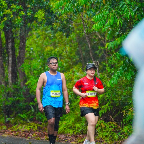 Race photo from Belitung Multisport Festival
