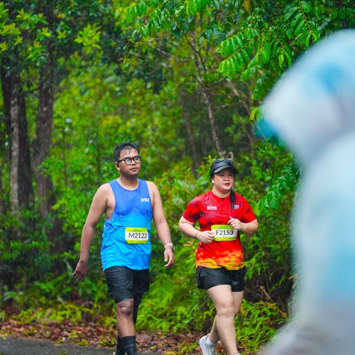 Race photo from Belitung Multisport Festival
