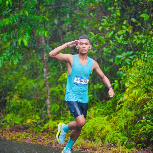 Race photo from Belitung Multisport Festival