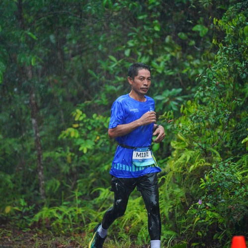 Race photo from Belitung Multisport Festival
