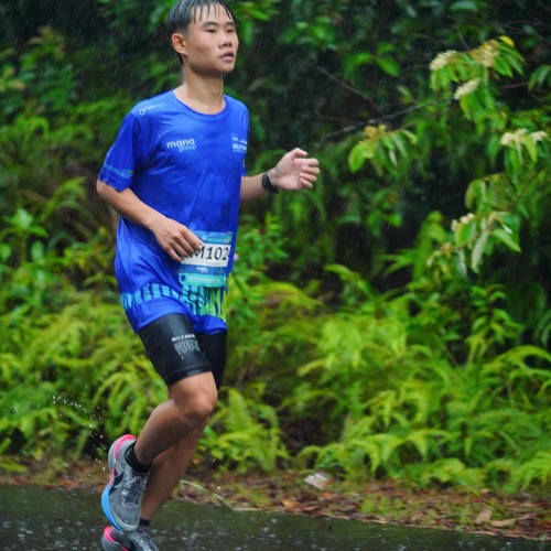 Race photo from Belitung Multisport Festival