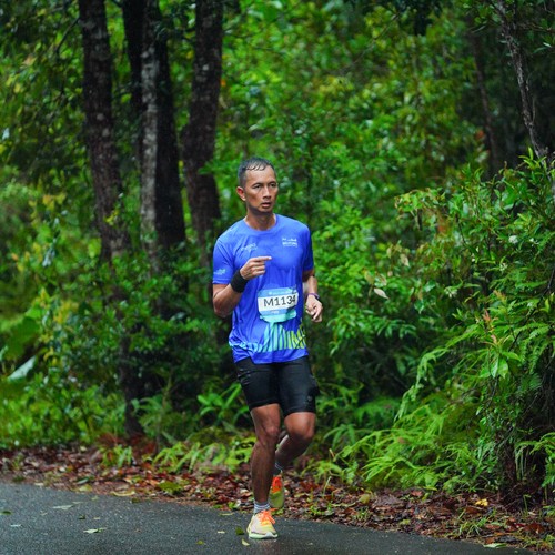 Race photo from Belitung Multisport Festival