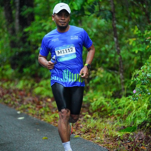 Race photo from Belitung Multisport Festival