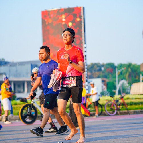 Race photo from SMARTFREN RUN 2026