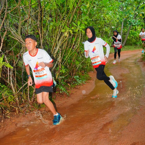 Race photo from Belitung Multisport Festival