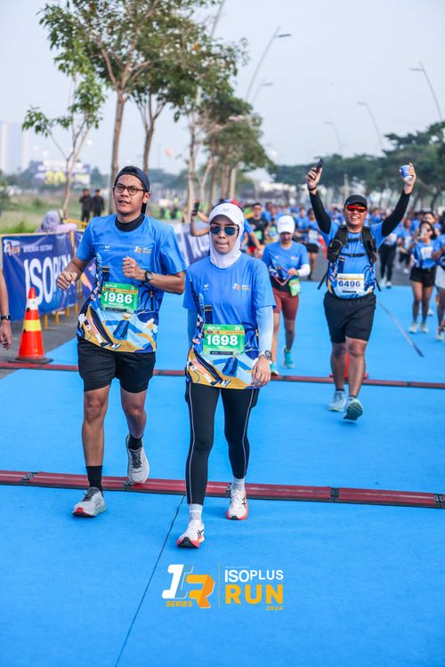 Race photo from ISOPlus Run 2024 Jakarta