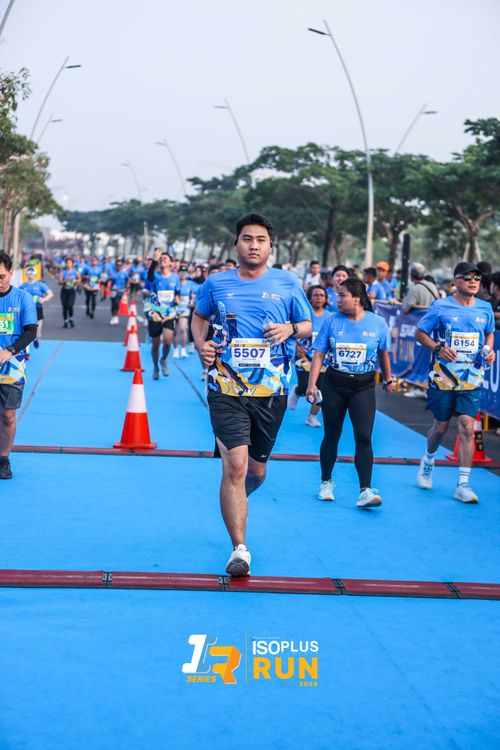 Race photo from ISOPlus Run 2024 Jakarta
