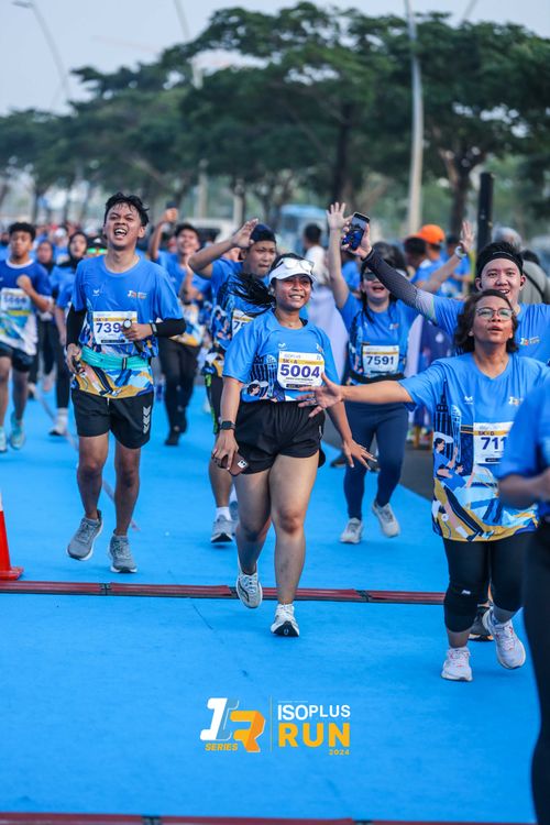 Race photo from ISOPlus Run 2024 Jakarta
